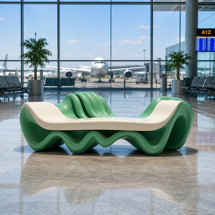 Art Wave Fiberglass Lounge ခုံတန်းလျား